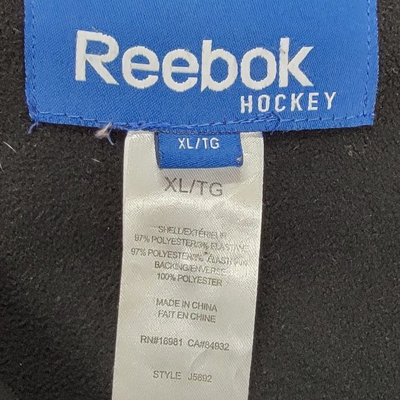 Rockford IceHogs Softshell Jacket Men’s XL Black Full Zip AHL Reebok Hockey - Picture 5 of 6